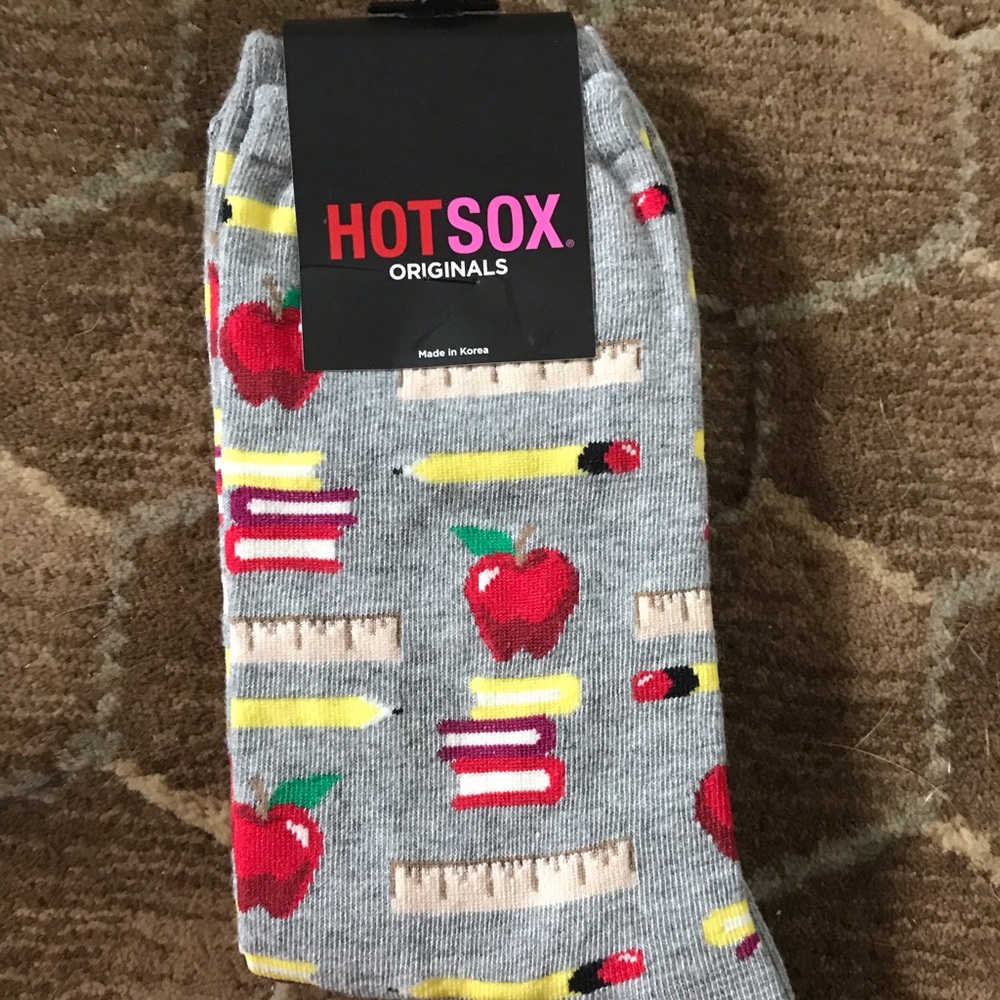 School/Teacher themed HOTSOX NWT